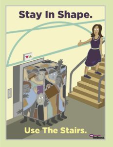 Wellness Posters For Workplace - Stay In Shape